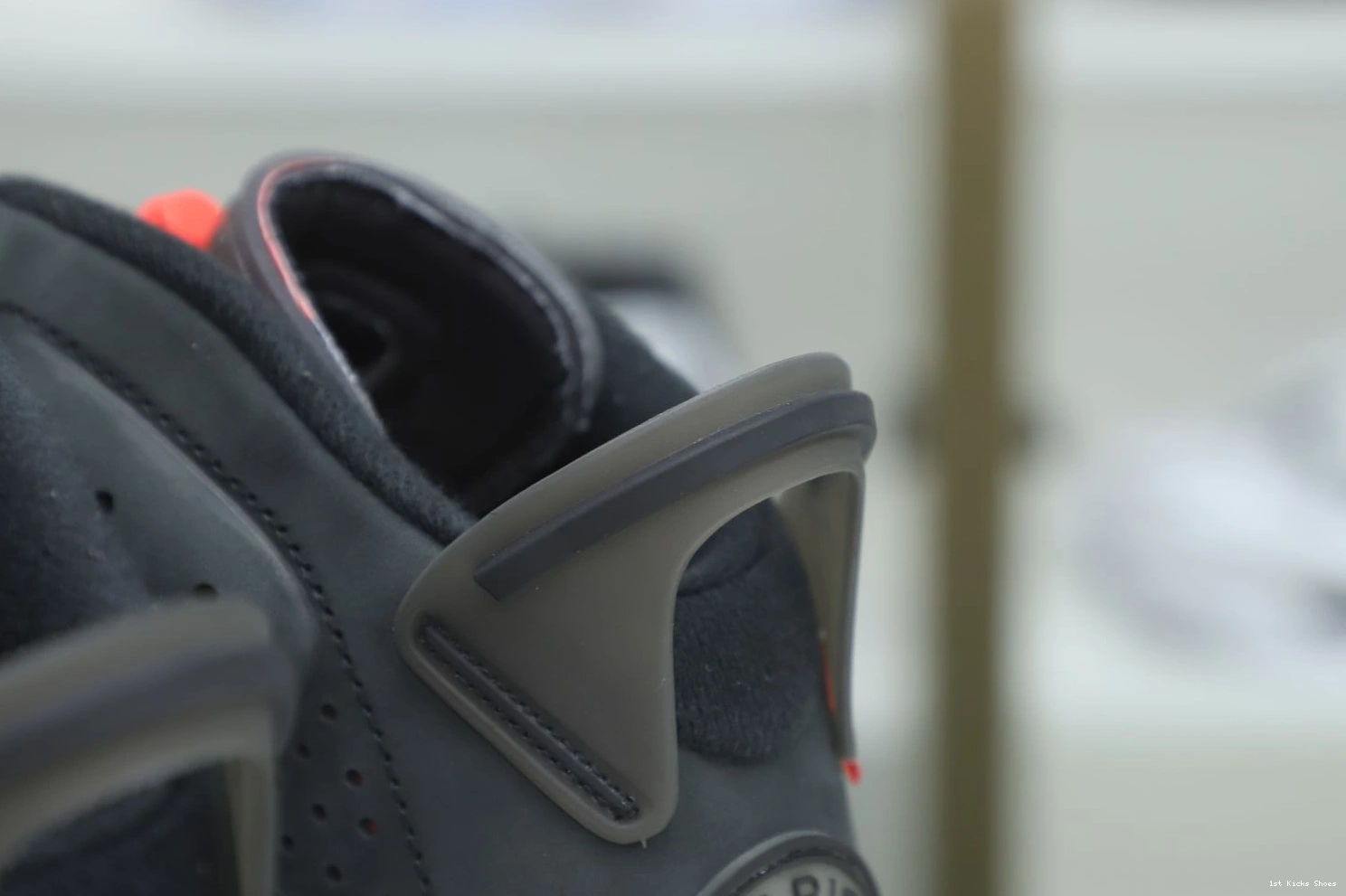 1st Kicks Shoes PARIS X 'IRON UrbanStyle 2004 Kimikick SAINT-GERMAIN 6 GREY' RETRO AIR JORDAN 1109